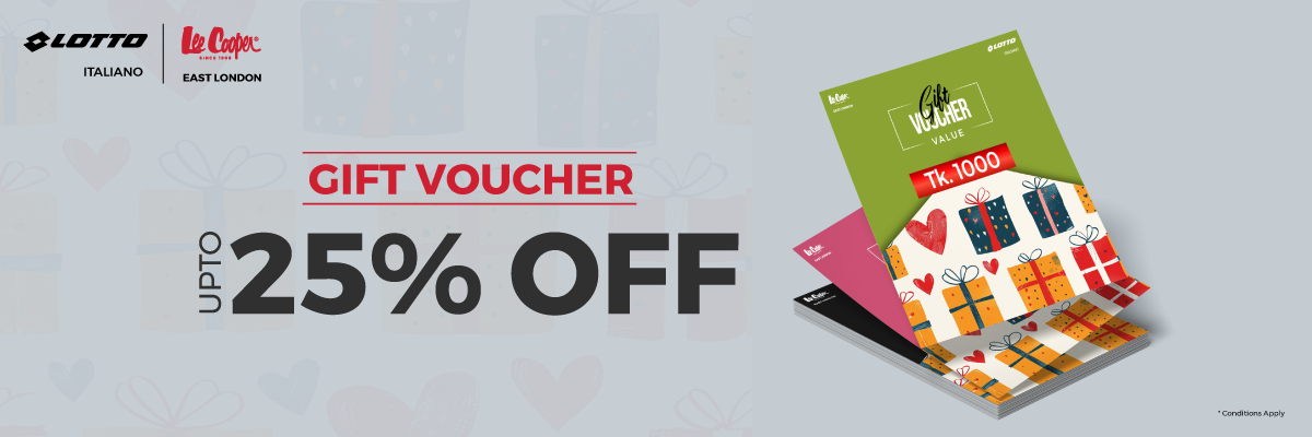 Gift Voucher up to 25%